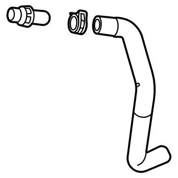 Chevy 84369153 Outlet Hose