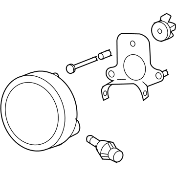 GM 10353349 Lamp Assembly, Front Fog