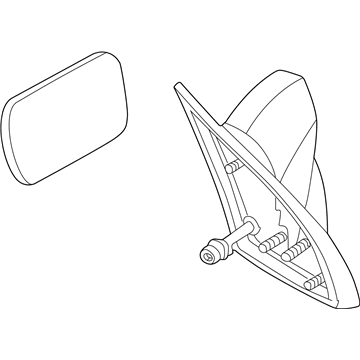 Pontiac 10322467 Mirror Assembly