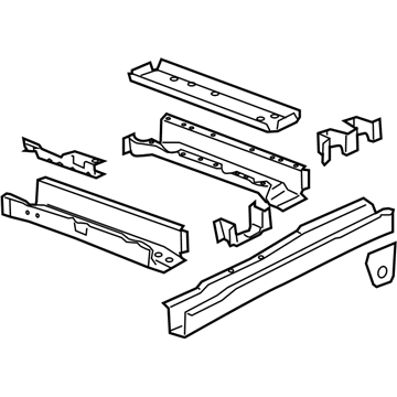 Buick 15918789 Rail Assembly