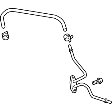 Chevy 12696273 Water Pipe