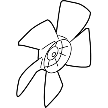 Cadillac 21999769 Fan Blade