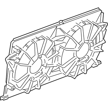 Cadillac 21999691 Fan Shroud