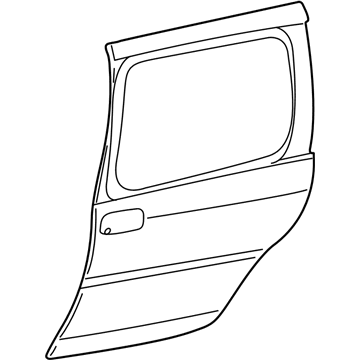 Pontiac 15180602 Outer Panel