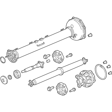 Chevy 24255991 Drive Shaft Assembly