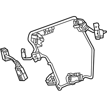 GM 84223088 Harness Assembly, Strg Whl Horn Sw Wrg