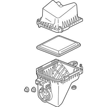 Saturn 22701270 Air Cleaner Assembly