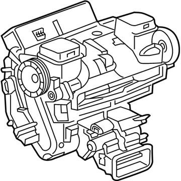 Cadillac 84767442 A/C & Heater Case