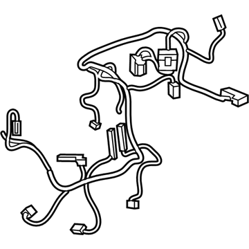 GM 84055909 Harness Assembly, A/C Wiring