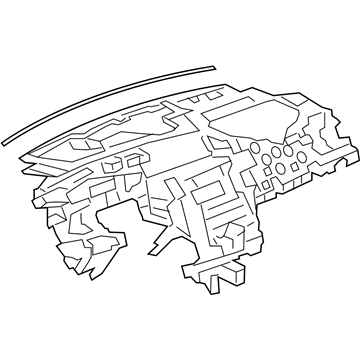 Cadillac 84602320 Instrument Panel