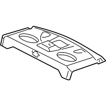 GM 88955265 Panel Asm,Rear Window