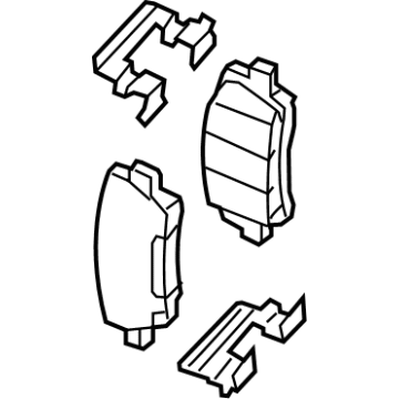 Cadillac CT5 Brake Pad - 86780719