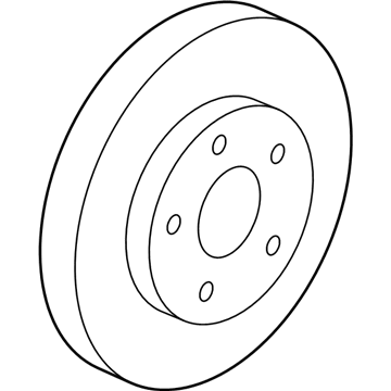 Buick 13517843 ROTOR,FRONT BRAKE (COATED)