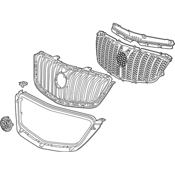 Buick 95391794 Grille Assembly