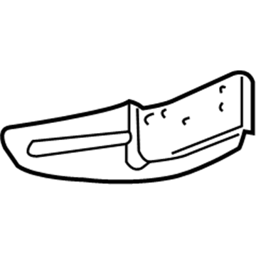 Chevy 10409987 Inner Hinge Pillar