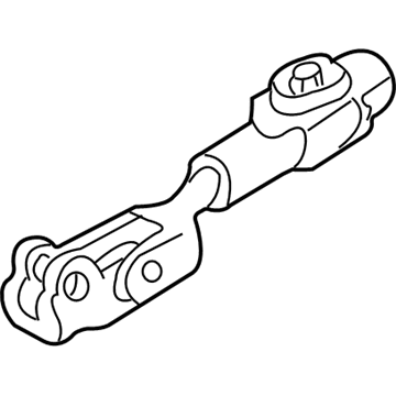 GM 10429206 Steering Gear Coupling Shaft Assembly