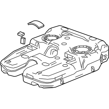 Chevy 85633465 TANK,FUEL(INCLUDES 10,14,15)