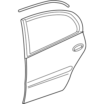 Cadillac 15949964 Door Shell