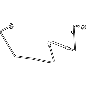 GM 25849123 Transmission Fluid Cooler Upper Pipe Assembly