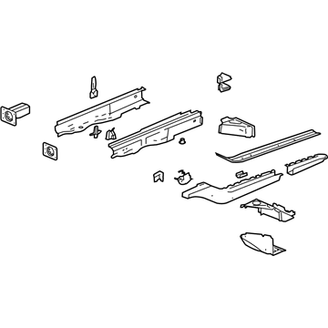 Cadillac 19209529 Rail Assembly