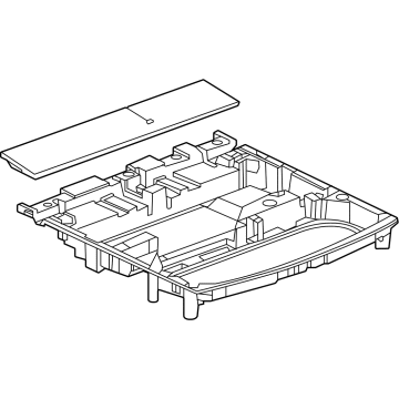 Cadillac 87818465 Storage Compart