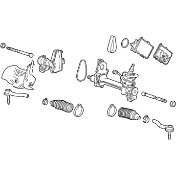 GM 85520306 GEAR ASM-ELEC BELT DRV RACK & PINION STRG