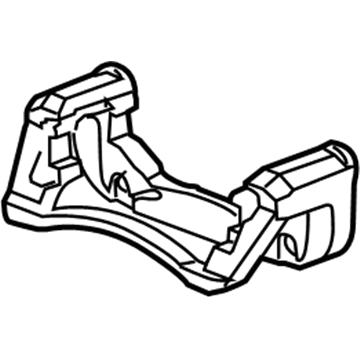 GM 20957797 Bracket, Rear Brake Caliper