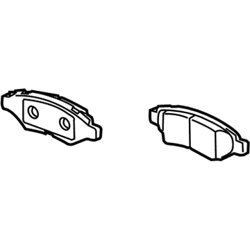 2016 Cadillac SRX Brake Pad - 19421343