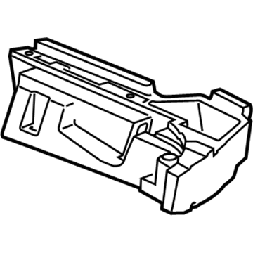 GM 20813509 Compartment Assembly, Rear Compartment Floor Stowage Trim