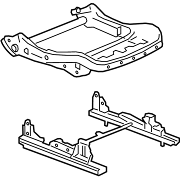 Buick 13515136 Cushion Frame