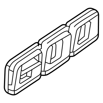 Cadillac 84740919 Nameplate