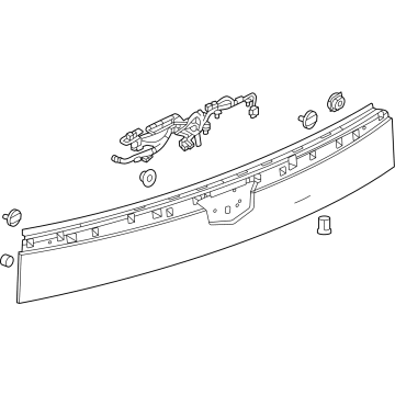 GM 84969407 Applique Kit, Rear Clsr Ctr