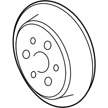 Chevy 90537298 Pulley