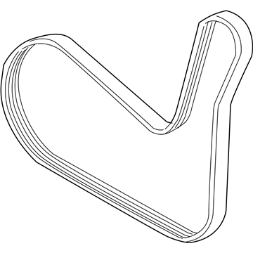 Chevy 12629347 Serpentine Belt