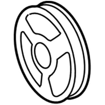 Cadillac 55574735 Crankshaft Pulley