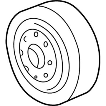 GMC Yukon XL 2500 Water Pump Pulley - 12556733