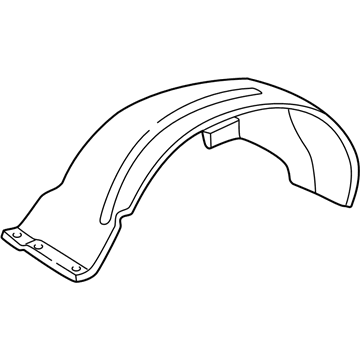 GMC 15101799 Fender Liner