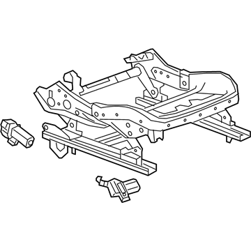 Cadillac 13515737 Cushion Frame