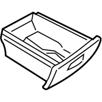 Oldsmobile 12459691 Storage Drawer