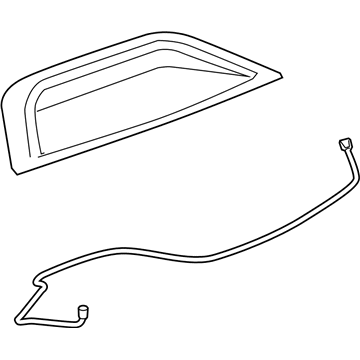 GM 9072766 Lamp Assembly, High Mount Stop *Light Ttnum