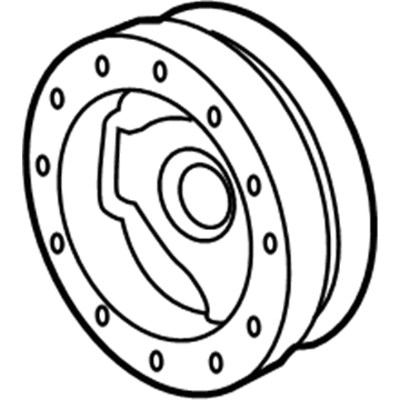 Chevy 12675716 Crank Pulley