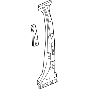 Buick 22844495 Center Pillar Reinforcement