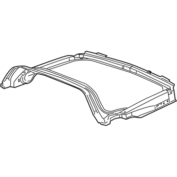 GM 20794318 Frame Assembly, Rear Compartment Panel