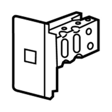 GM 94541554 Absorber Assembly, Front Bumper Energy