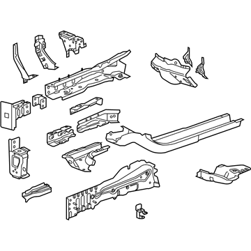 Chevy 95231591 Lower Rail