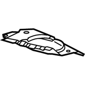 GM 96901499 Reinforcement, Dash Upper Extension Panel