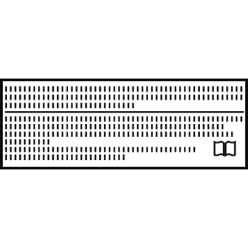 Chevy 20981791 Fuel Label