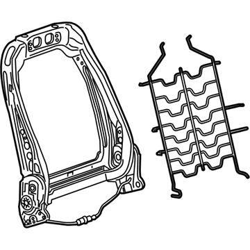 GM 42739165 Frame Assembly, F/Seat Bk