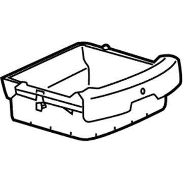 GM 95078247 Tray,Front Seat Storage