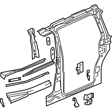 Pontiac 89025299 Inner Uniside